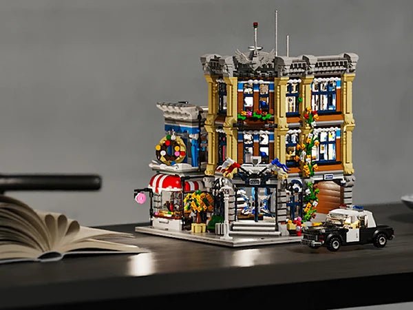 3200PCS Brick Town Police Station Modular Buildings Gift - silverfoxgoods